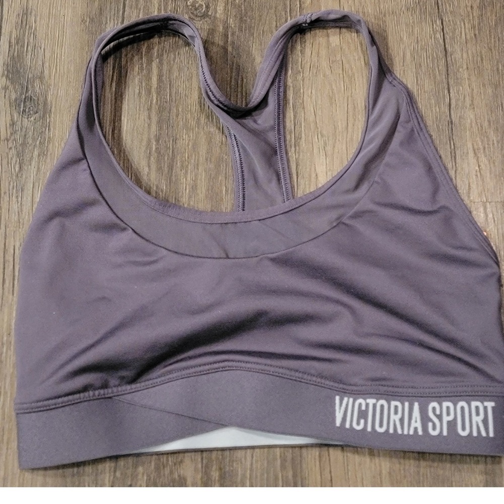Victoria‎ Sport The Player Racerback Sport Bra Purple Mauve XS 387101-DEJ